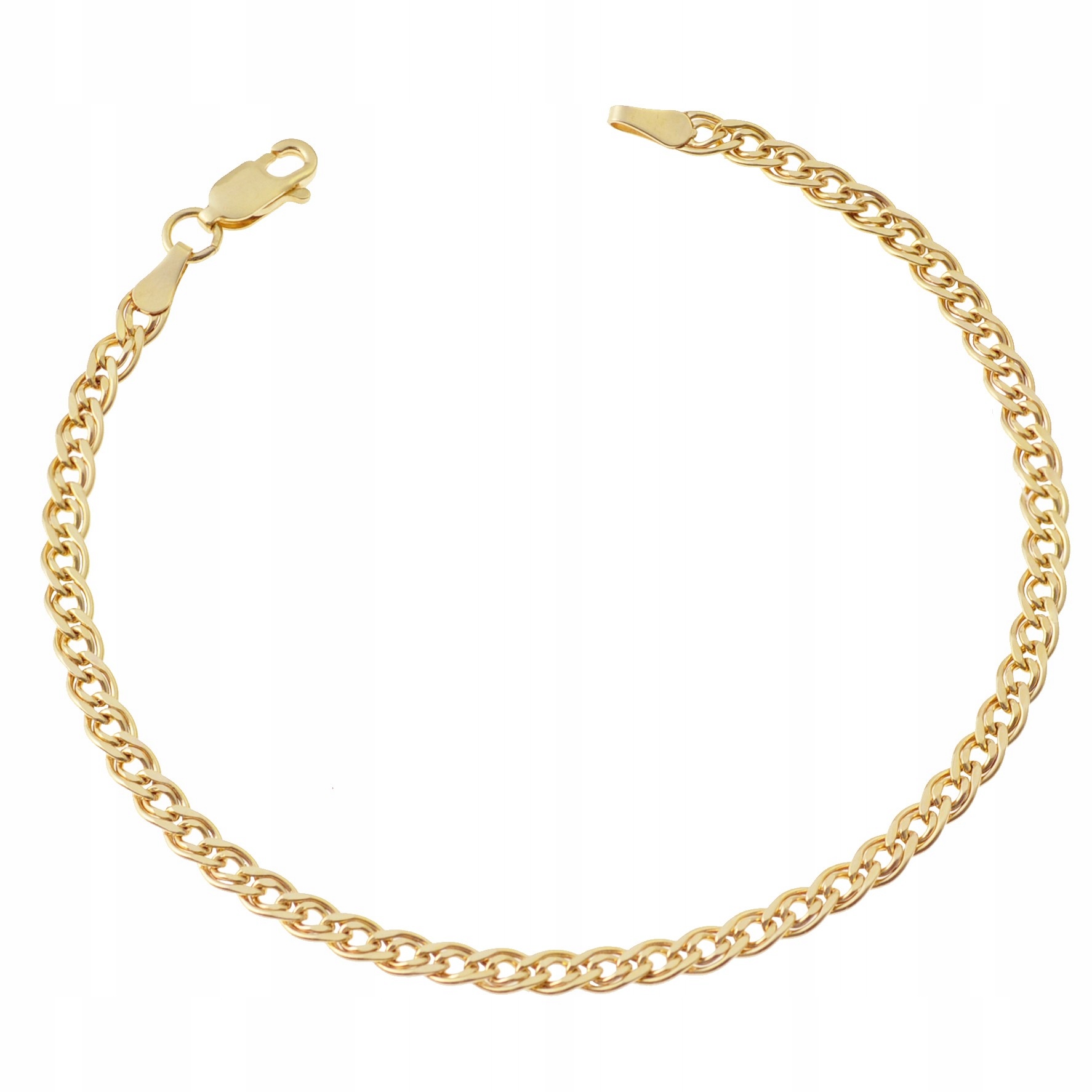 Zlatý náramek Mona Lisa s jedličkou