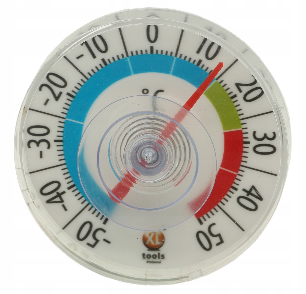 

Termometr Okrągły Przyssawka Od -50 Do +50 Stopni