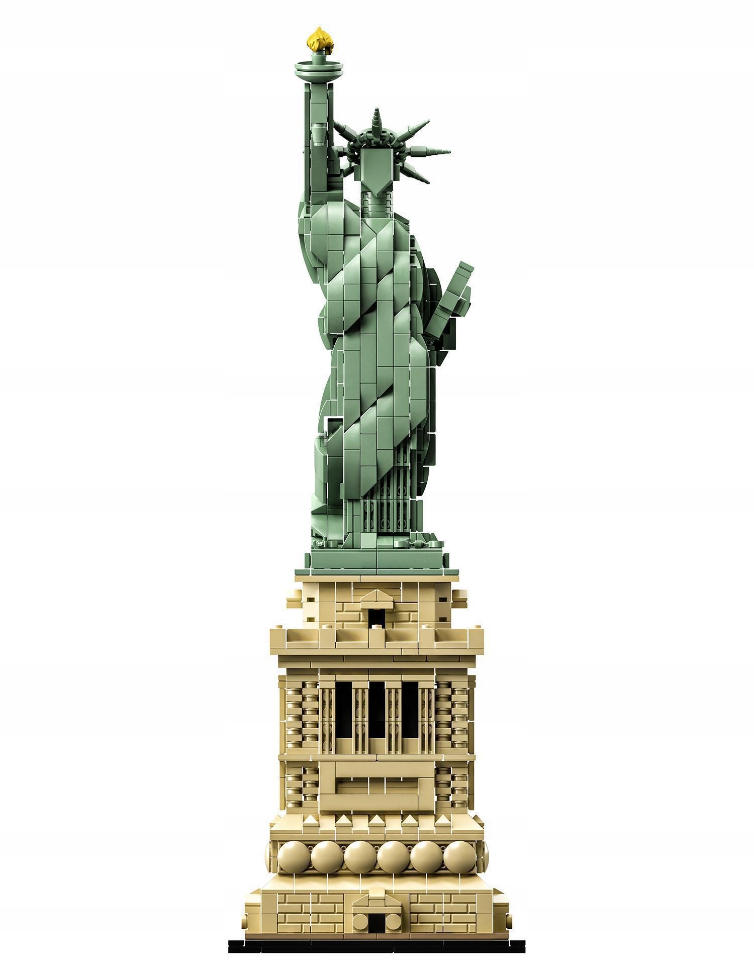 LEGO ARCHITECTURE Статуя Свободы 21042 Детали 1685 шт.