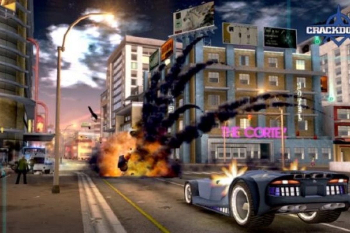 CRACKDOWN XBOX 360 X360 PL Platforma X360