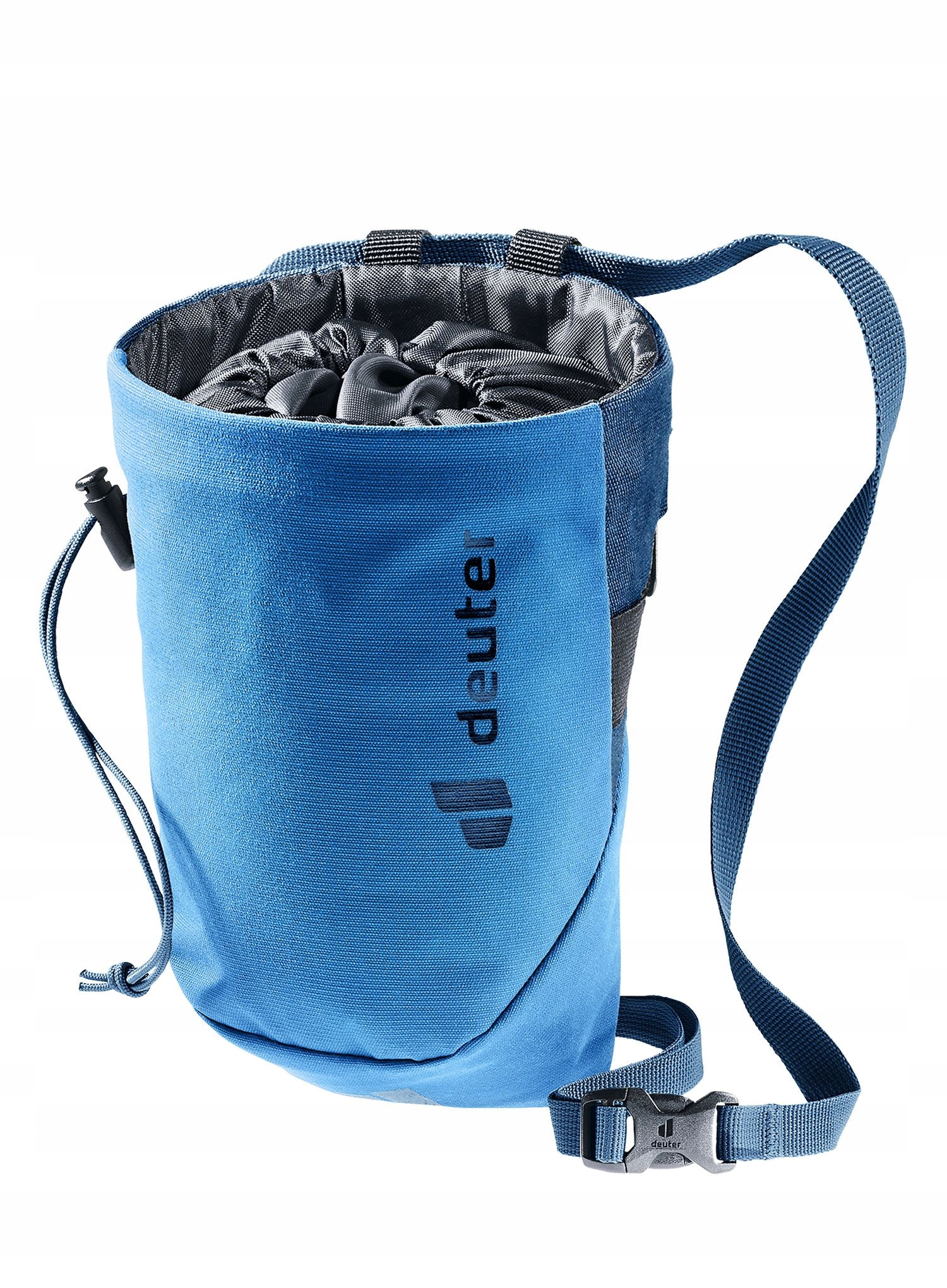 Woreczek na magnezję Deuter Gravity Chalk Bag II L neptune/nightblue