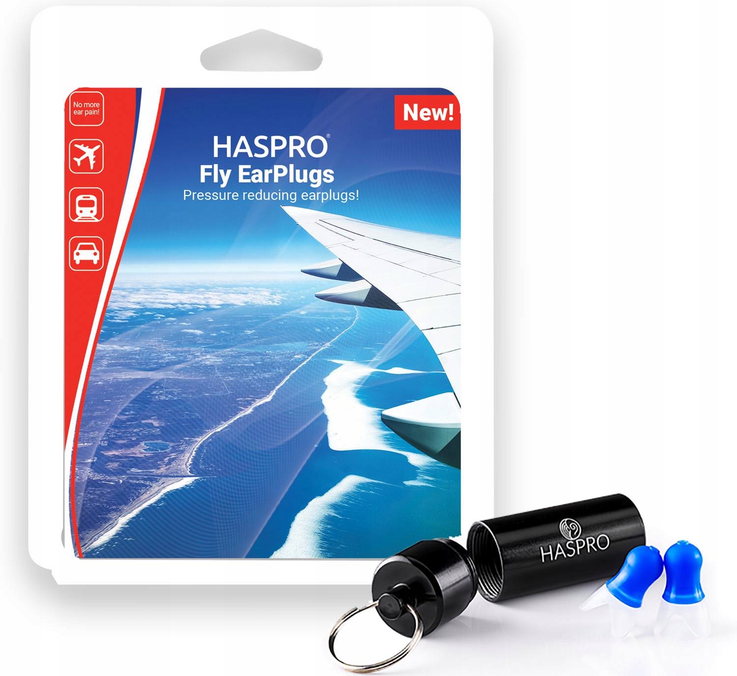 

Zatyczki Do Uszu Stopery Samolotowe Haspro Fly Uni