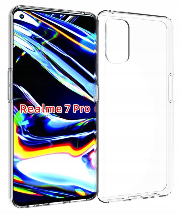 

Etui Silikon Do Realme 7 5G Szkło 9H