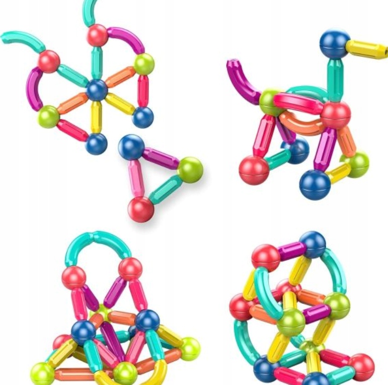 MagBlocks – klocki magnetyczne 64szt. Marka inna