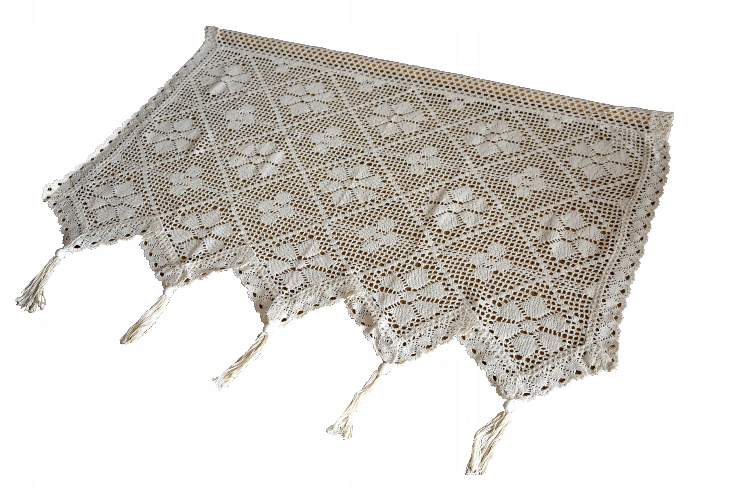 

Firanka Koronkowa Bawełniana 60/150 W Stylu Boho