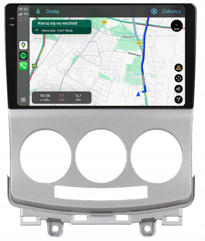 Mazda 5 2005-2010 Rádio Navigace Android Carplay TS20 12+256 2K UIS7870
