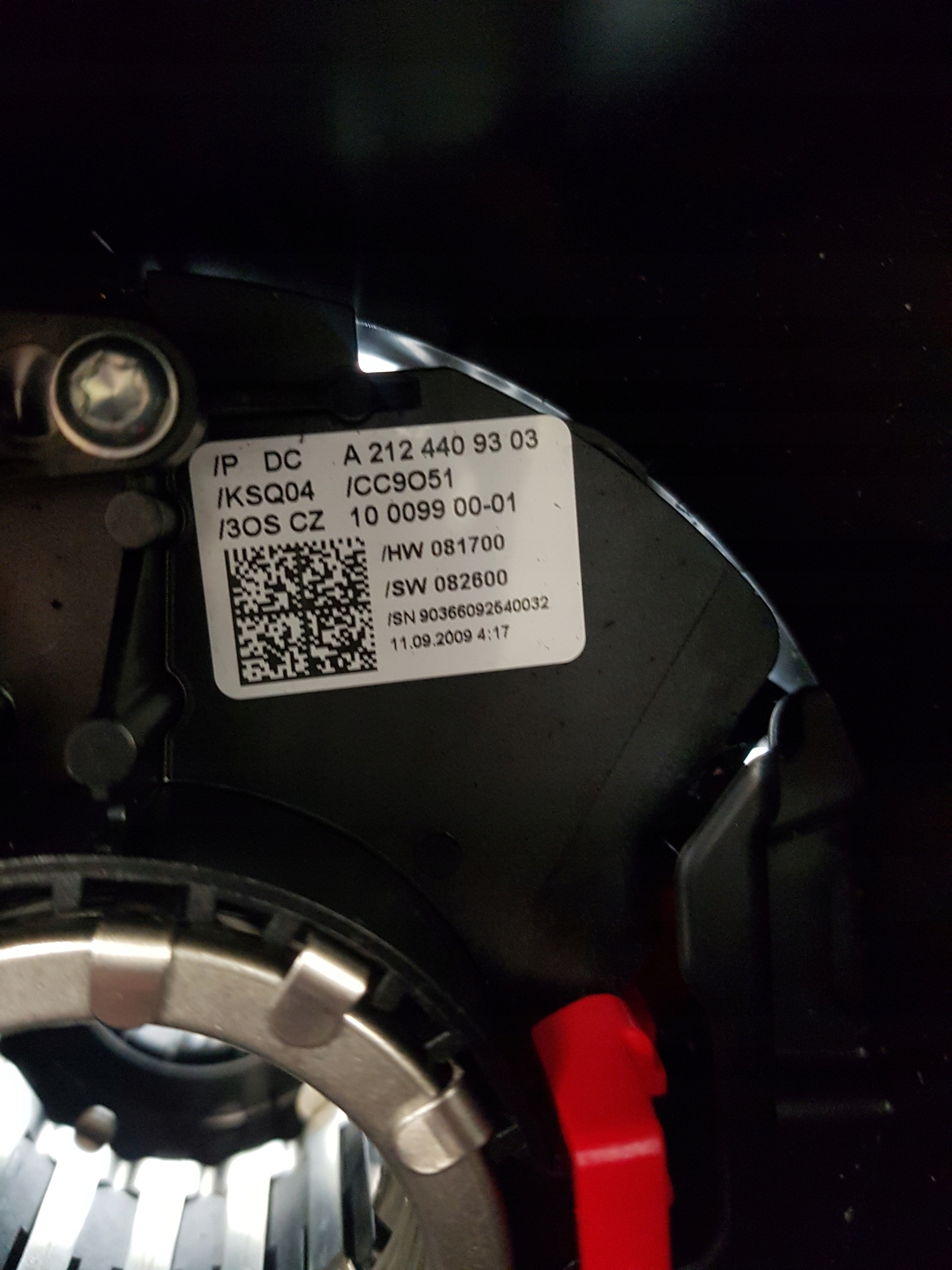 DEVIO LUCI TERGICRISTALLO TERGI MERCEDES-BENZ E KLASA W212 A2124409303