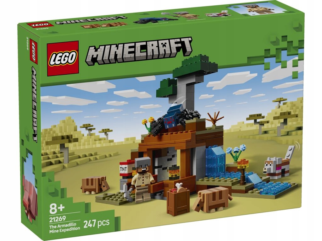 Lego 21269 Minecraft Výprava do obrněného dolu