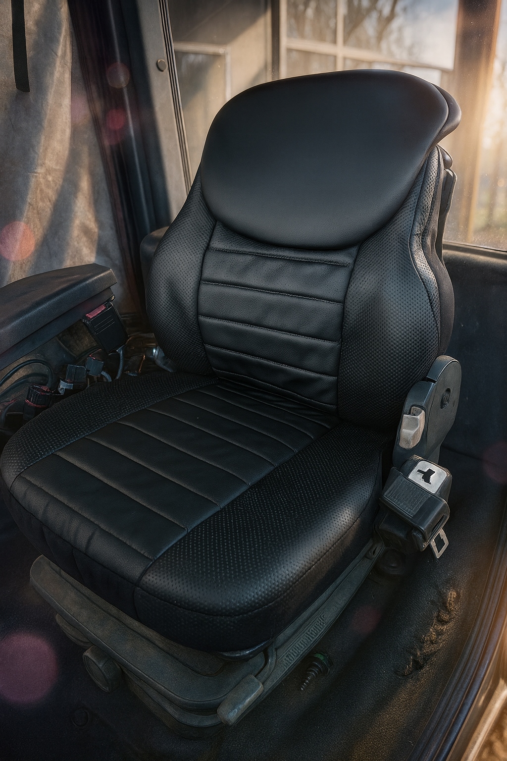 Potah Sedadla Vysokozdvižný Vozík Nissan Hangcha Grammer Šířka 48CM eko+záhlavník