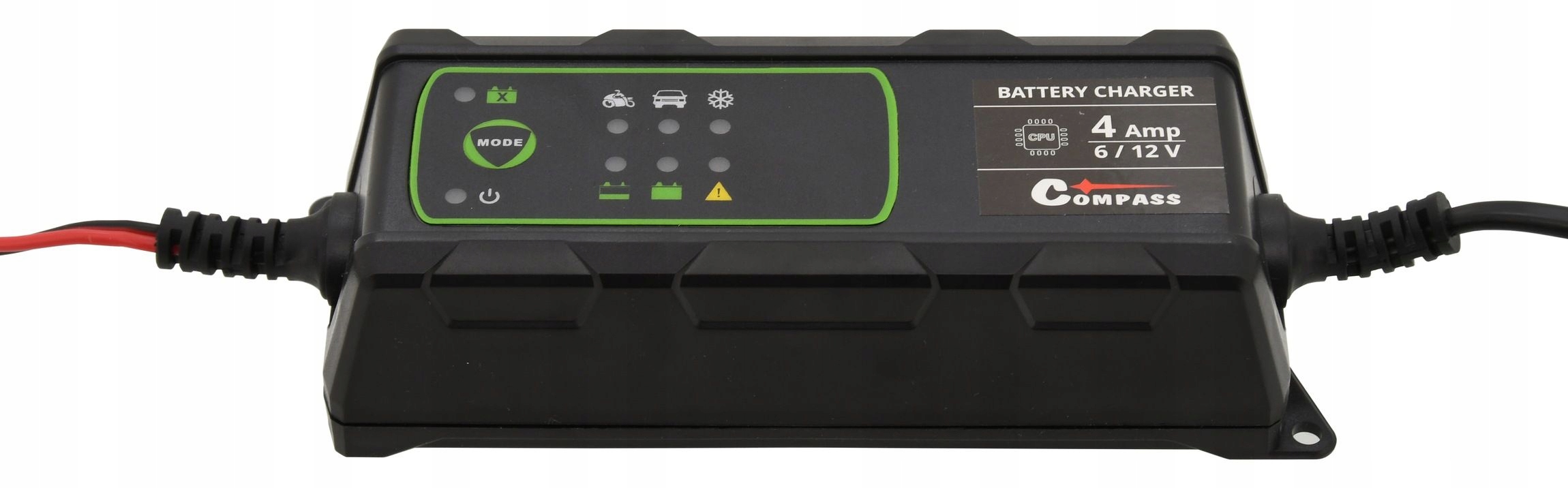 Ładowarka mikroprocesorowa 4A, 6 / 12V Marka Compass