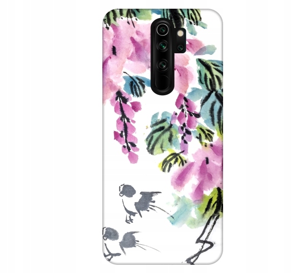 

Etui pokrowiec do Xiaomi Redmi Note 8 Pro Kwiaty a