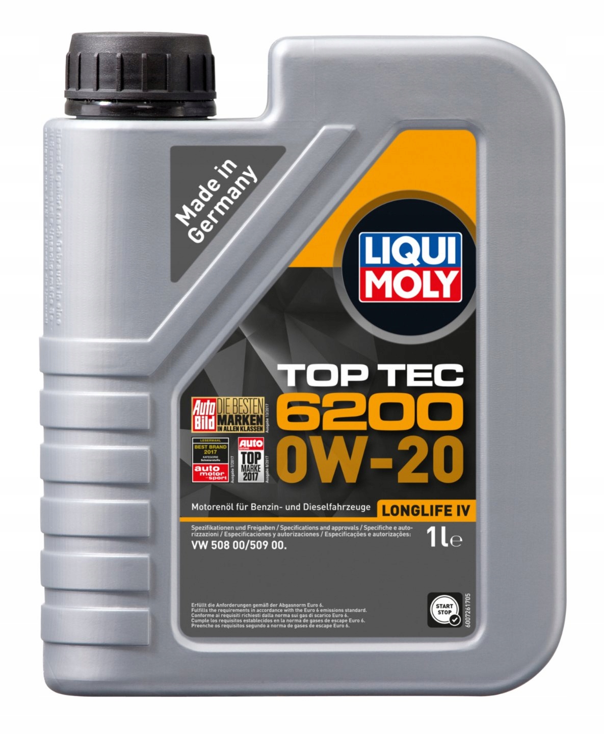 20787 / LQM МАСЛО LQM 0W-20 TOPTEC 6200 1L 20787