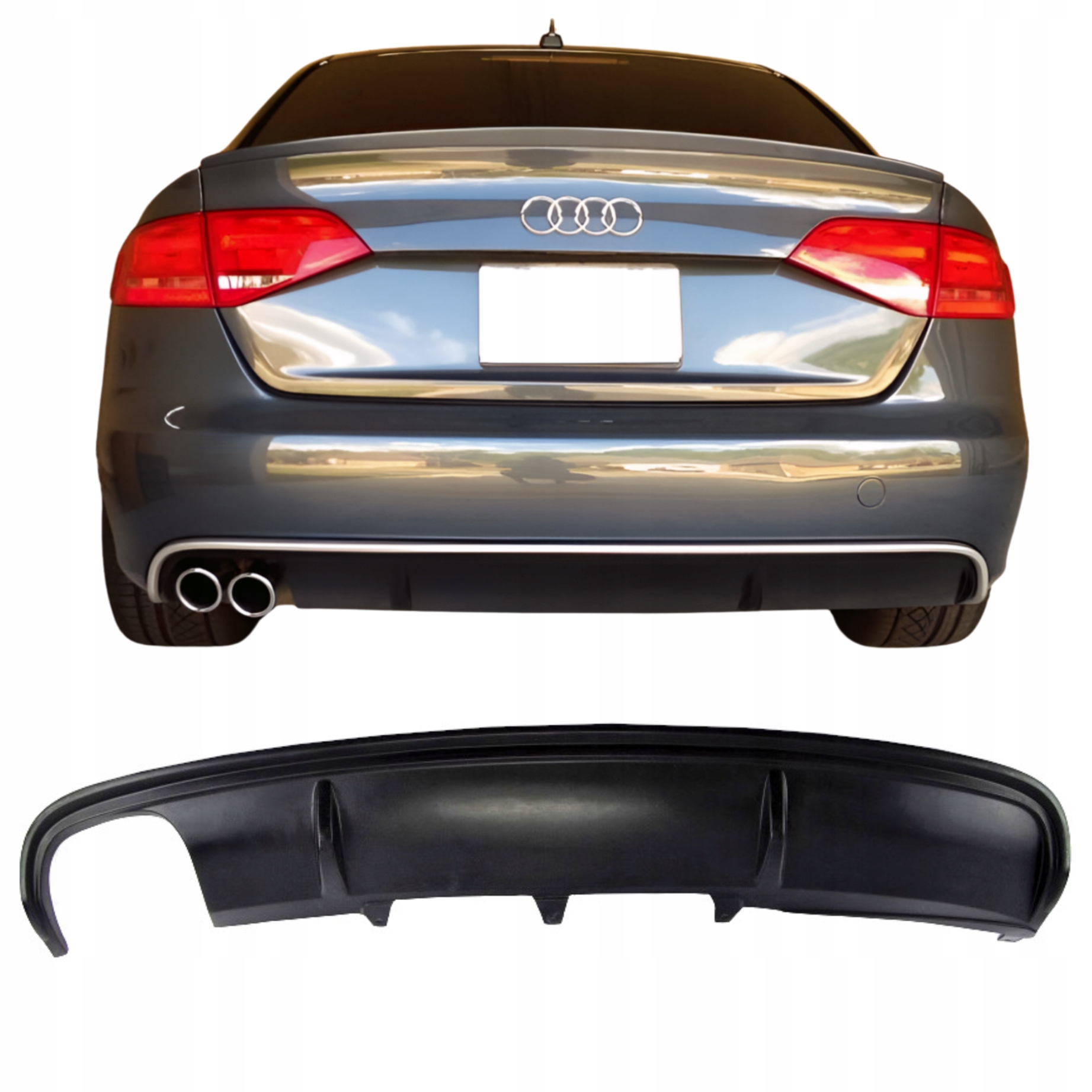 Difuzér Audi A4 B8 2007-2012 sedan Avant Zadní Nárazník Sobmart