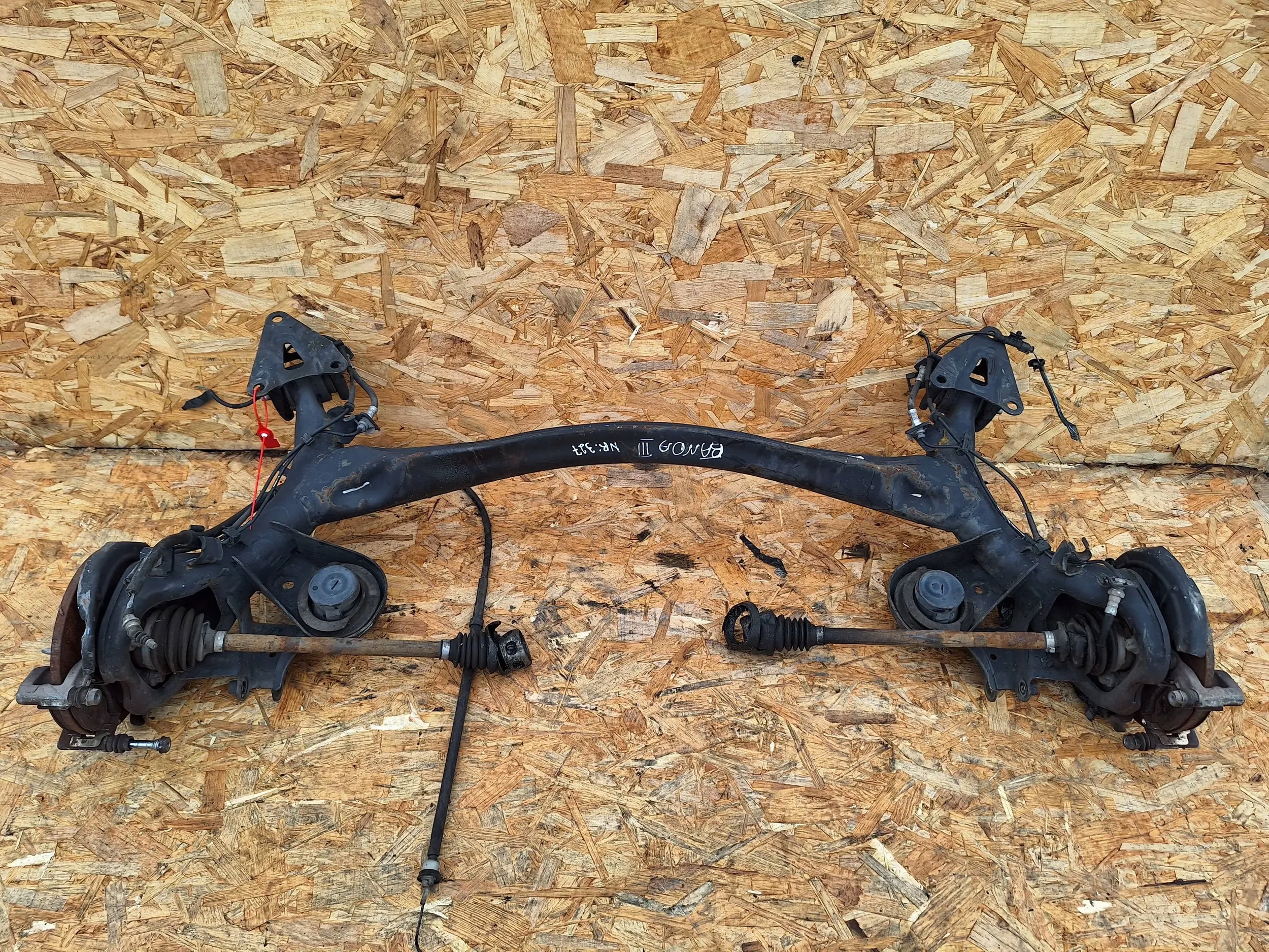 axis rear part Fiat Panda III 4x4 Cross 12