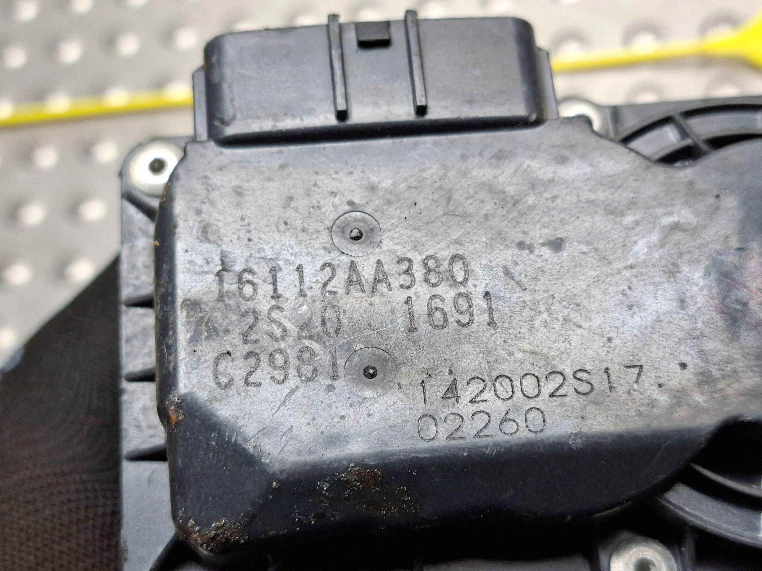 Valvola a farfalla SUBARU FORESTER XV 12- 2.0 B 16112AA380