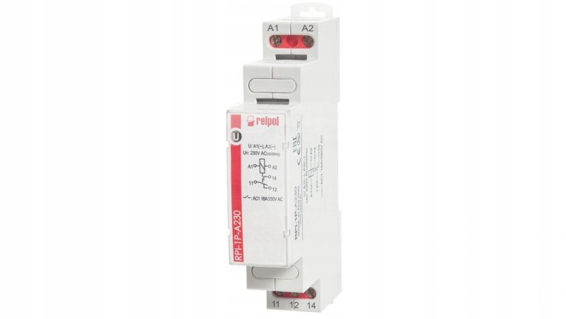 

Przekaźnik elektromagnetyczny 1P 16A 230VAC AgSnO2