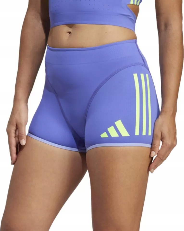 Adidas Pro Booty damskie spodenki sportowe do biegania fioletowe Xs