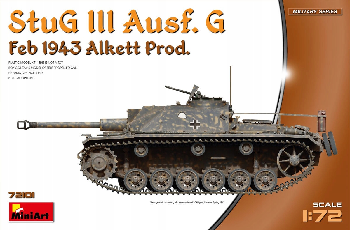 MiniArt 72101 StuG III Ausf.G Feb 1943 Alkett Prod.