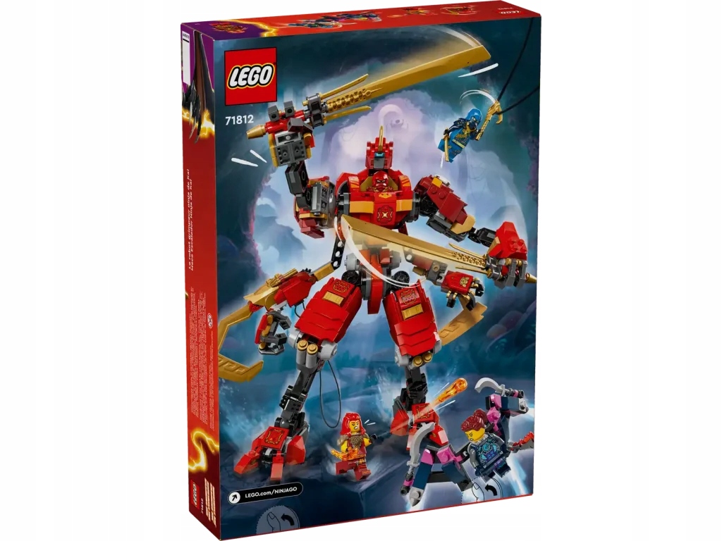 LEGO NINJAGO 71812 WSPINACZKOWY MECH NINJA KAIA Marka LEGO
