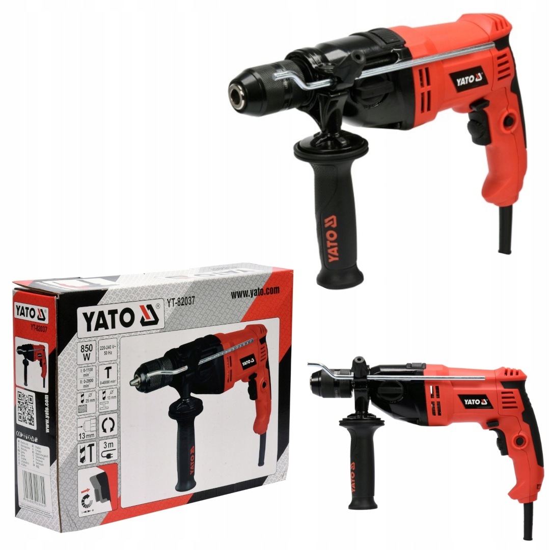 Příklepová Vrtačka 850W Yato YT-82037