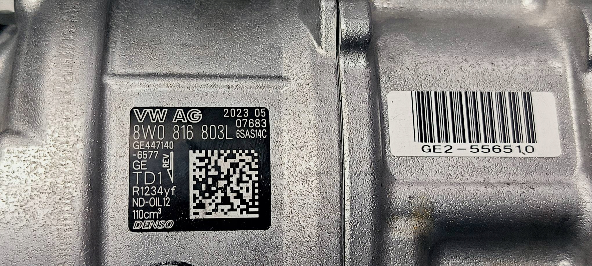 Klimakompressor klimaanlage 8W0816803L AUDI A4 B9 QUATTRO
