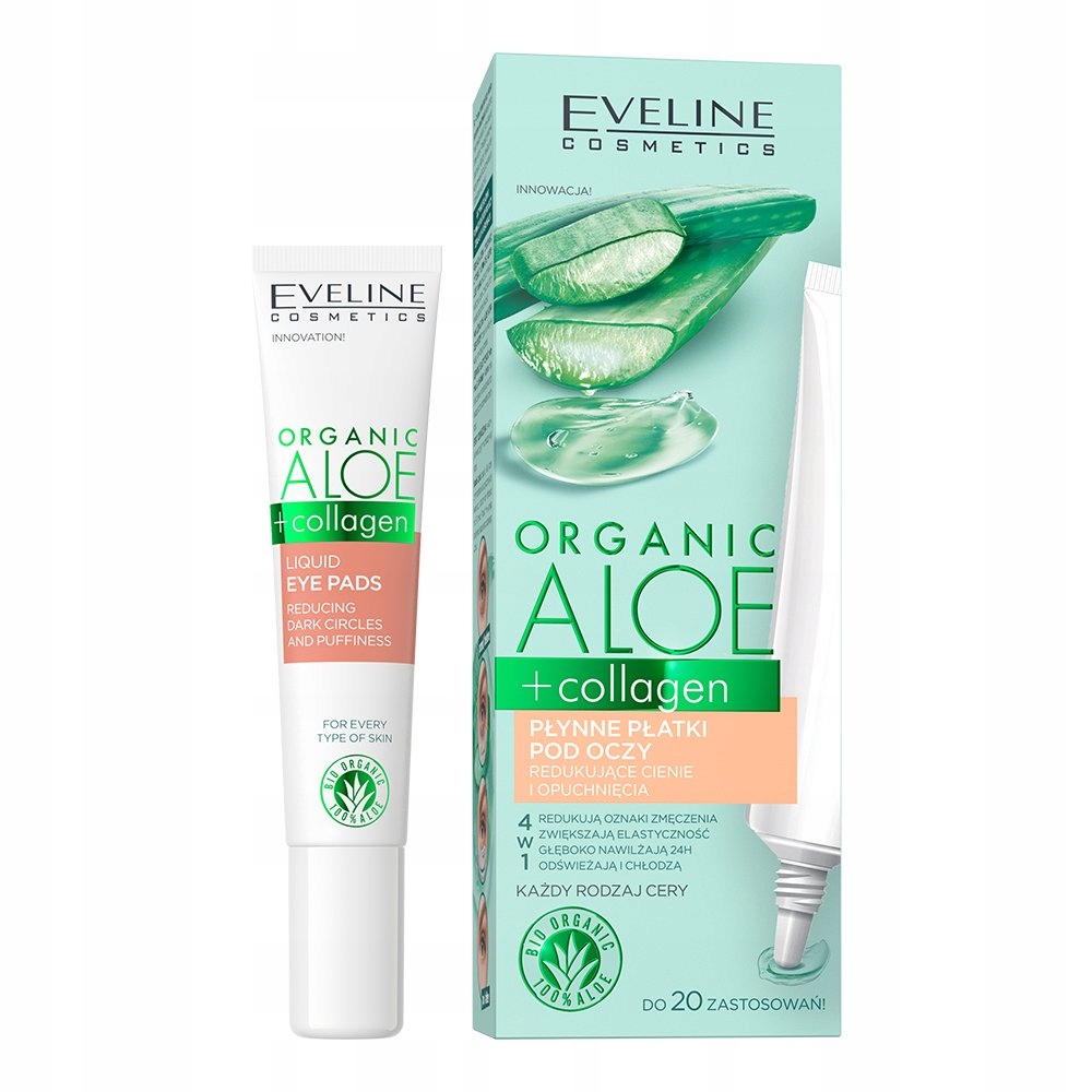 

Eveline Cosmetics Organic Aloe Collagen płatki