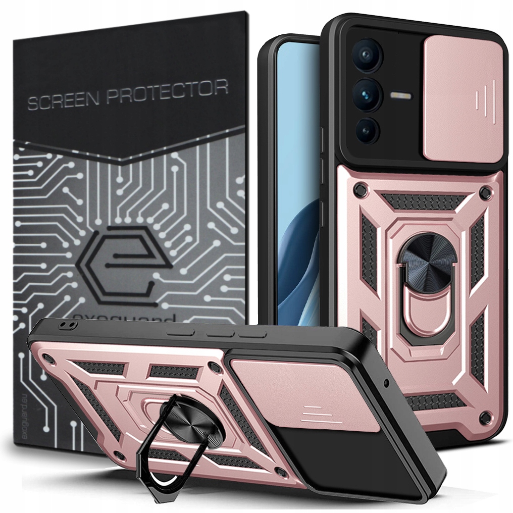 

Etui Case Pancerne Obudowa Szkło do Vivo V23 5G