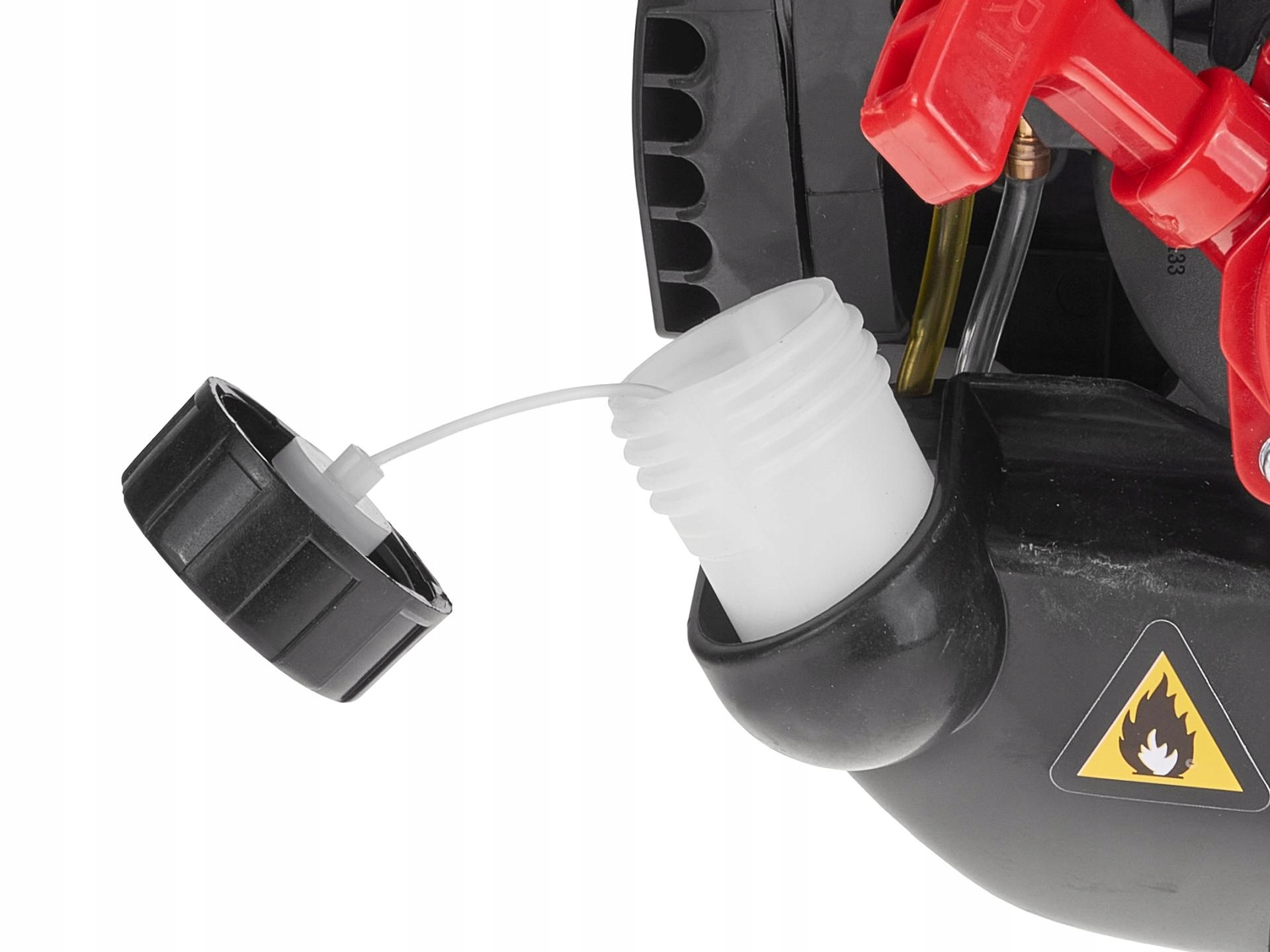 DMUCHAWA SPALINOWA OGRODOWA RĘCZNA DO LIŚCI ŚNIEGU MOCNA 225km/h + OLEJ Moc 1500 W