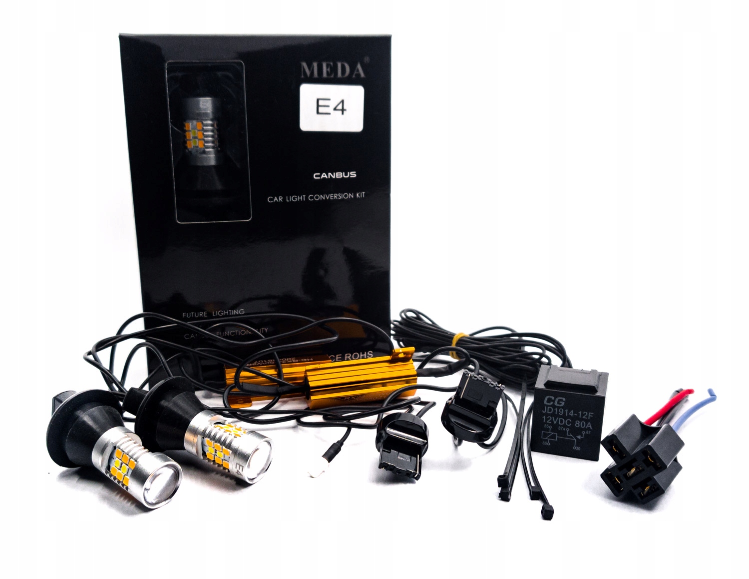 Swiatla DRL 2w1 do Jazdy Dziennej kierunki Wy21W Part number 2w1 Dzienne Kierunkowskaz