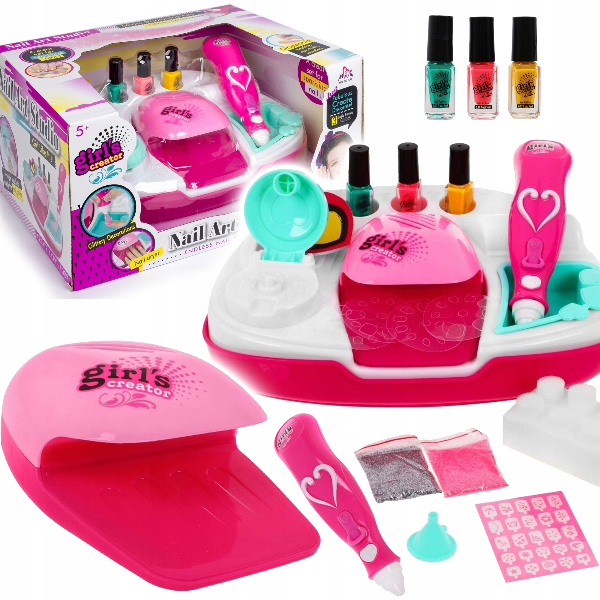 

Studio Paznokci Zestaw Do Manicure Dla Dzieci