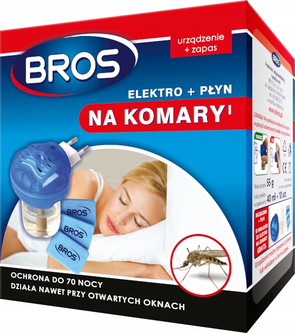 

Elektrofumigator płyn na komary Bros