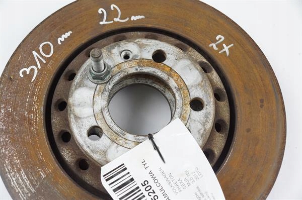 TARCZA HAMULCOWA TYL VOLKSWAGEN PHAETON II LIFT Parts manufacturer Volkswagen original OE