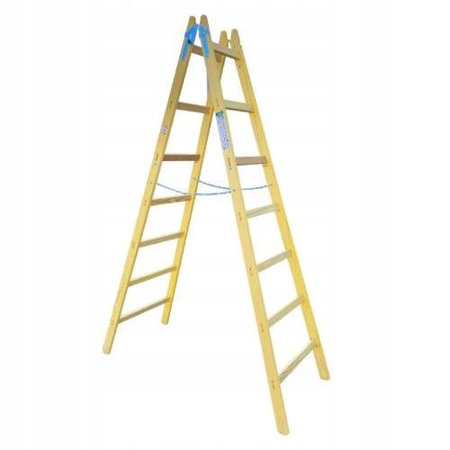 Štafle drevené Profi, 7 priečok, L 226,5 cm, Enpro