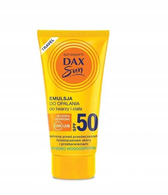 

Dax Sun Travel Emulsja krem do opalania SPF50 50ml