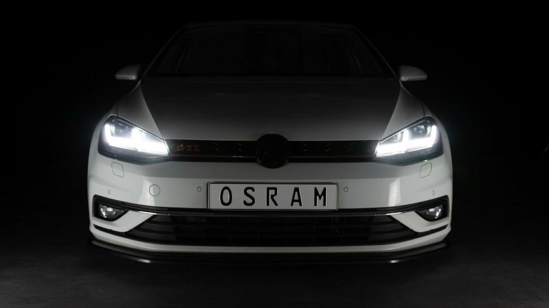 OSRAM LEDRiving Golf VII Facelift LED reflektory Black Edition jako zamiennik Typ samochodu Samochody osobowe