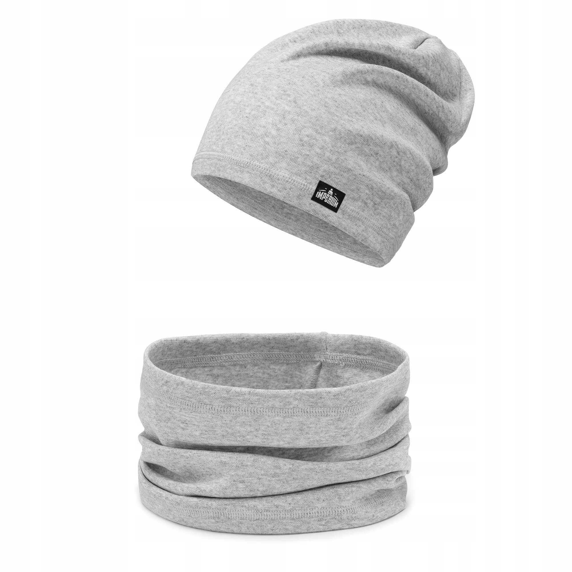 

Czapka komin kpl wiosna Szary 48-50