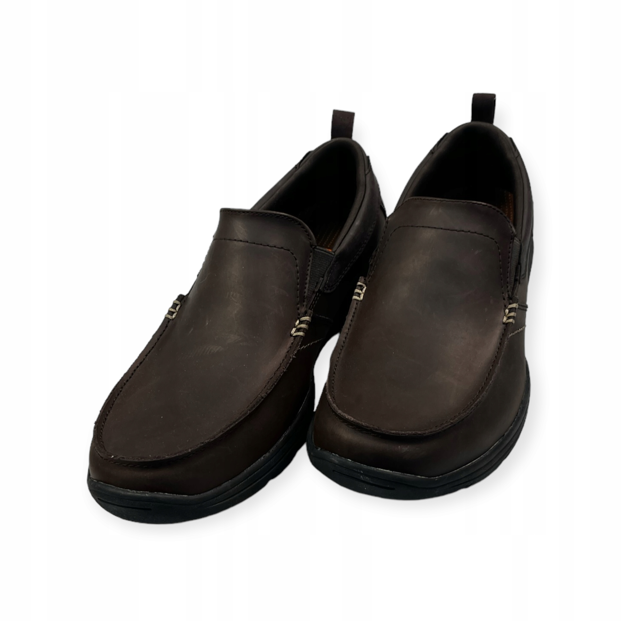 Elegantní hnědé pánské polobotky Skechers 43