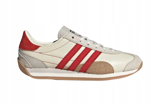 Adidas Sportovní Kožené Dámské Boty S Červenými Pruhy 39 1/3 Tlb