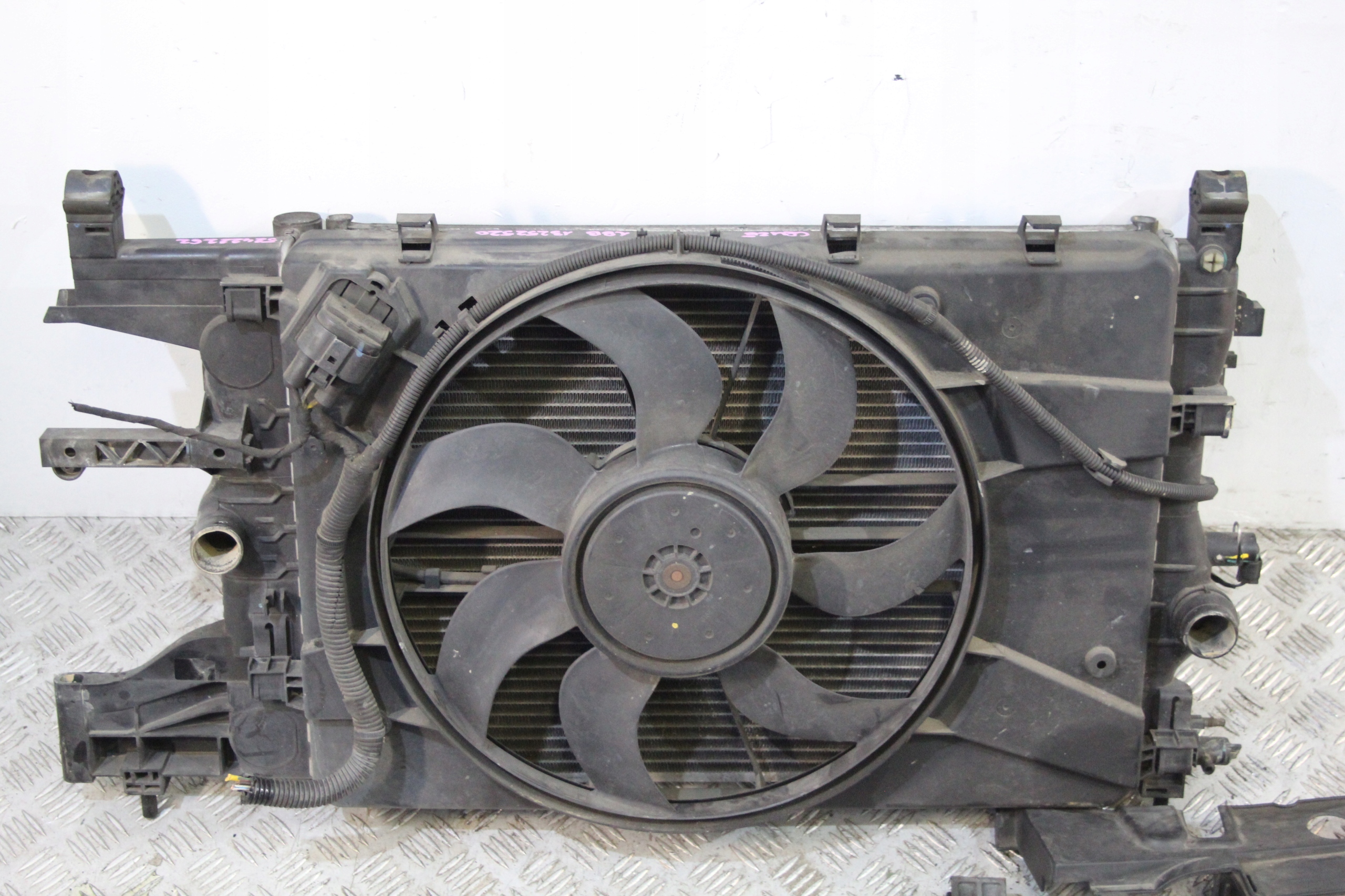 support panel for radiators radiator CHEVROLET CRUZE 1,8 petrol