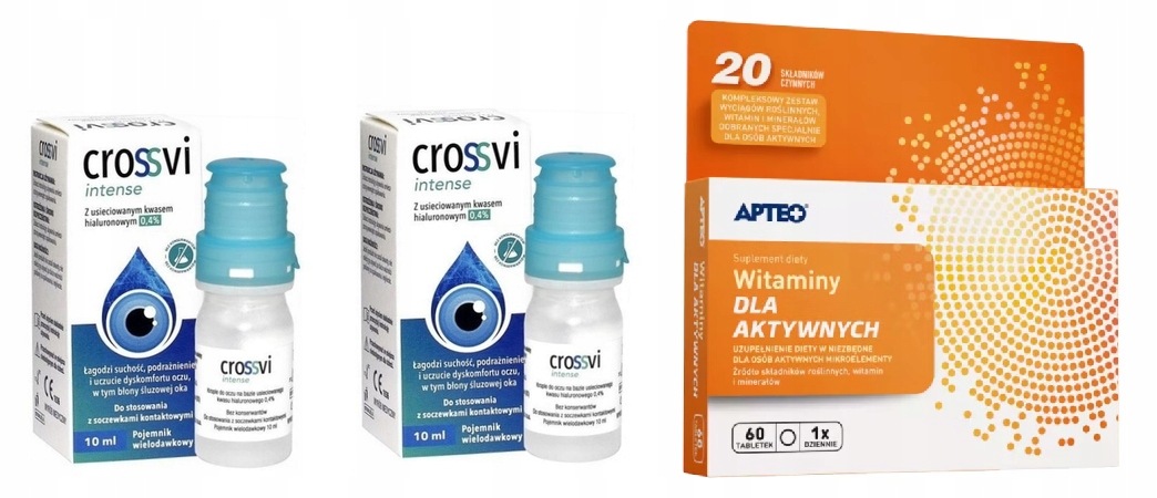 Crossvi Intense 0,4% krople do oczu 10 ml
