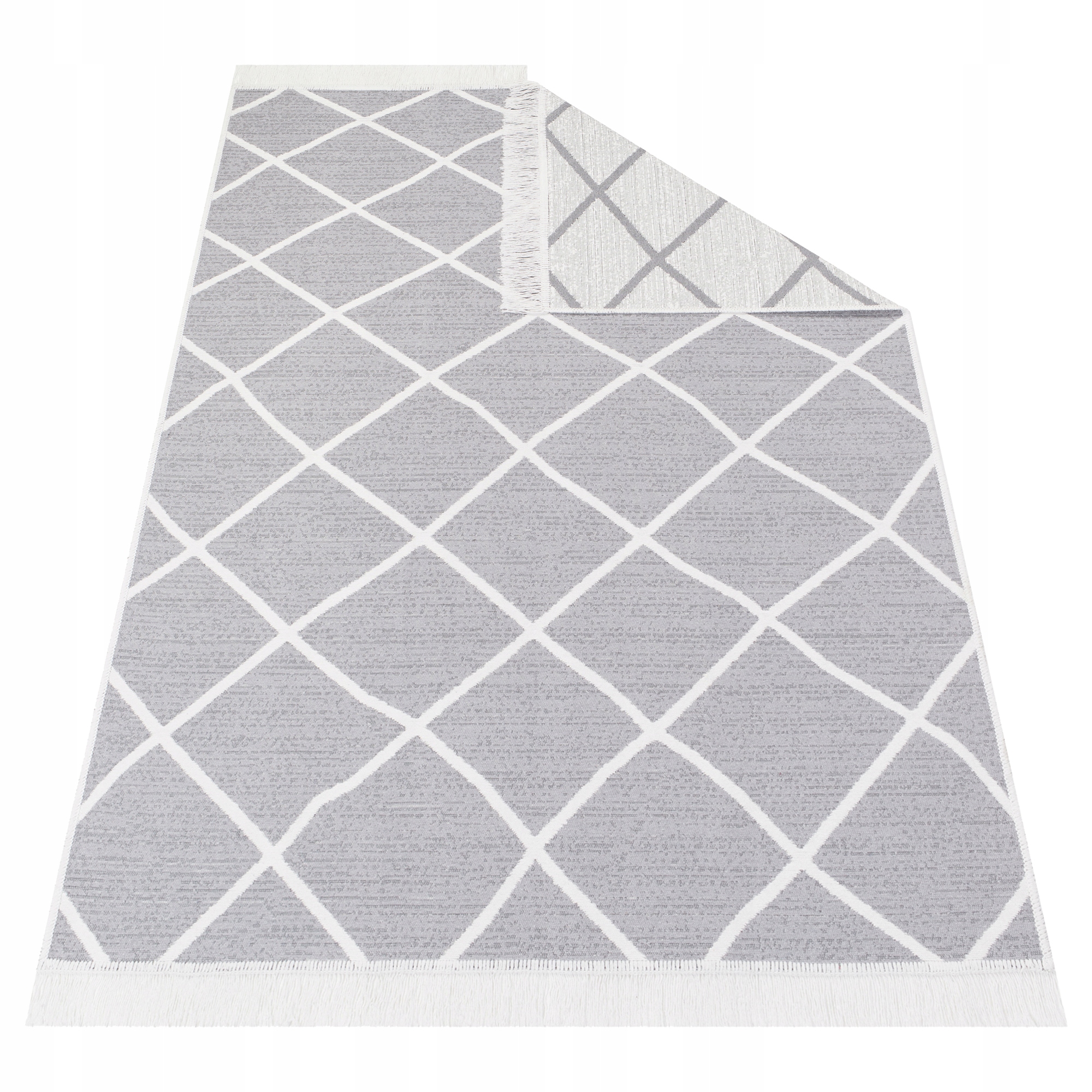 Koberec Azteca 160x230 Oboustranný Bavlněný Třásně Boho Moderní Módní