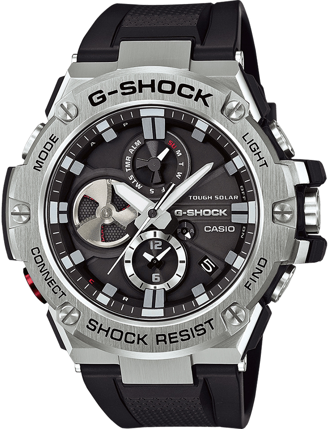 ZEGAREK CASIO G-SHOCK GST-B100-1AER GRAWER GRATIS+