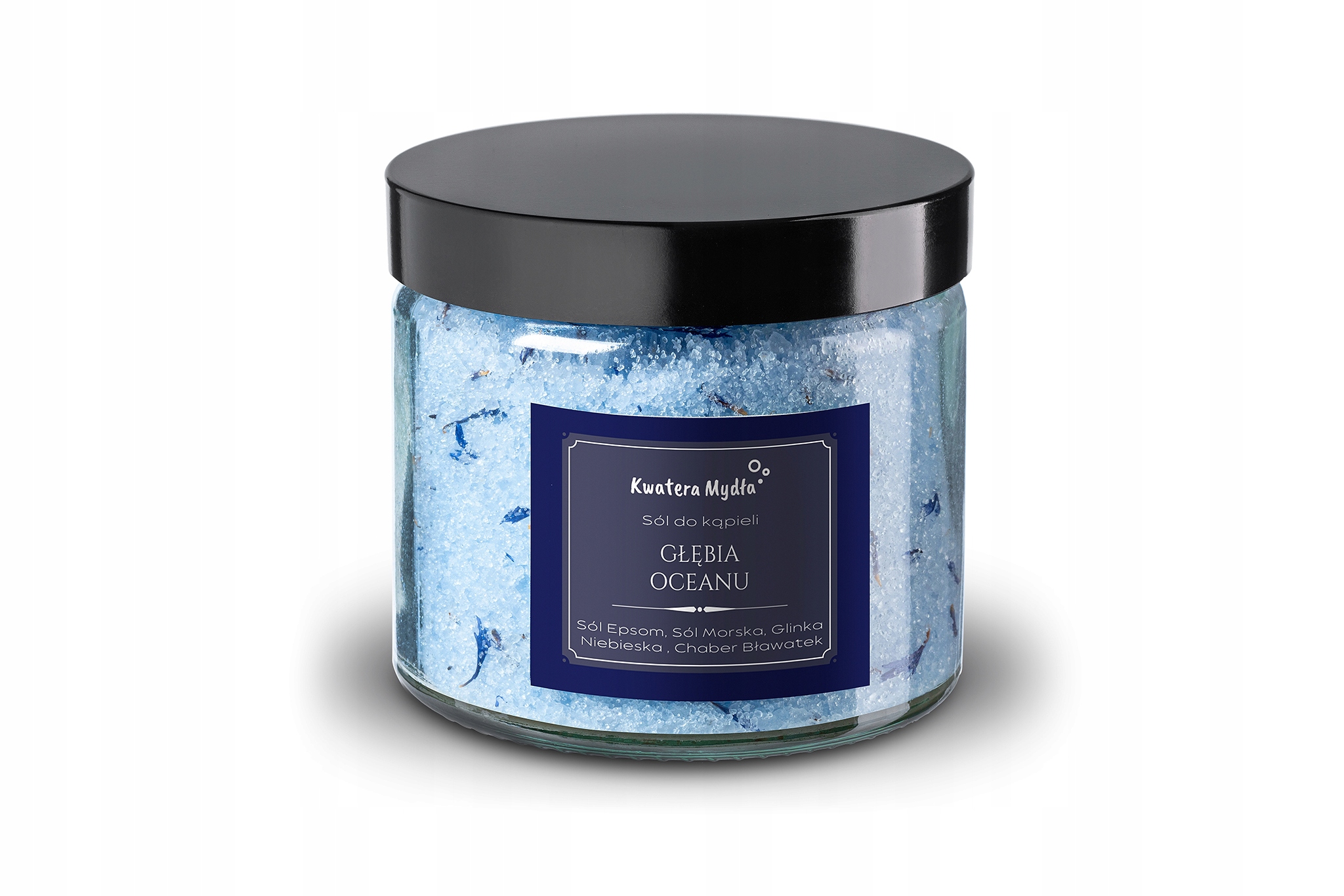 Sól do kąpieli GŁĘBIA OCEANU z glinką niebieską i ziołami Kwatera Mydła EAN (GTIN) 5906122900370