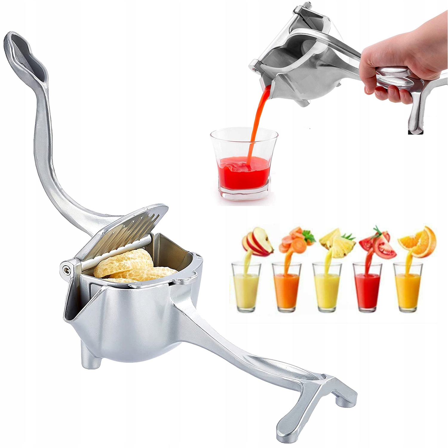 

Maszynka Ręczna Wyciskarka Owoców Soku Soków 42