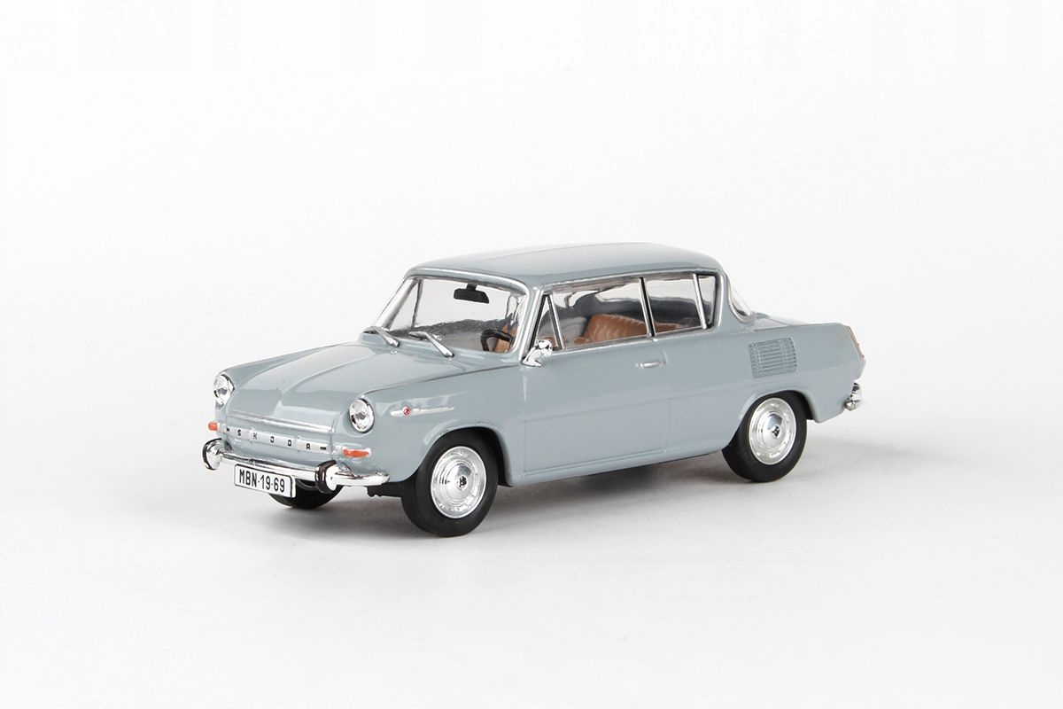 Abrex Škoda 1100MBX (1969) 1:43 Šedá Námořní