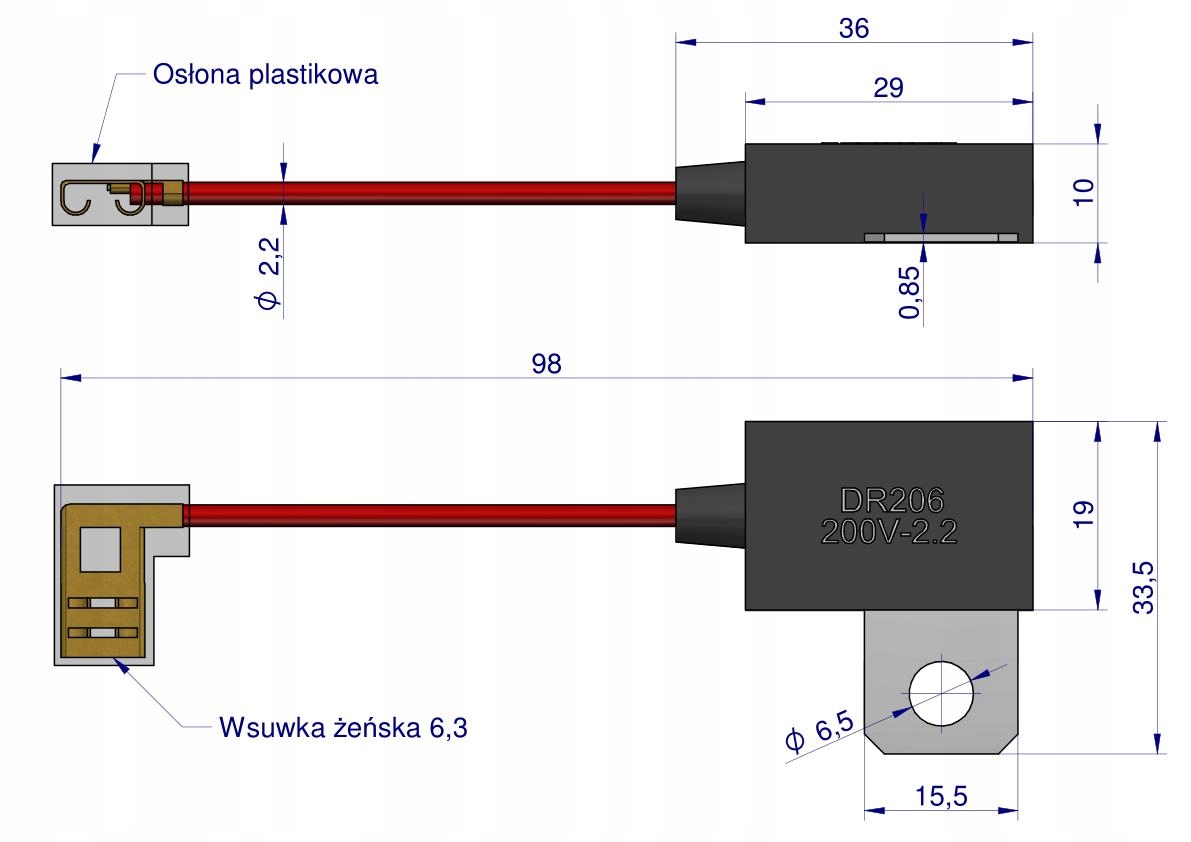 Kondensator alternatora 0120488205 Nowy Typ EXPOM KWIDZYN eu Producent części Expom