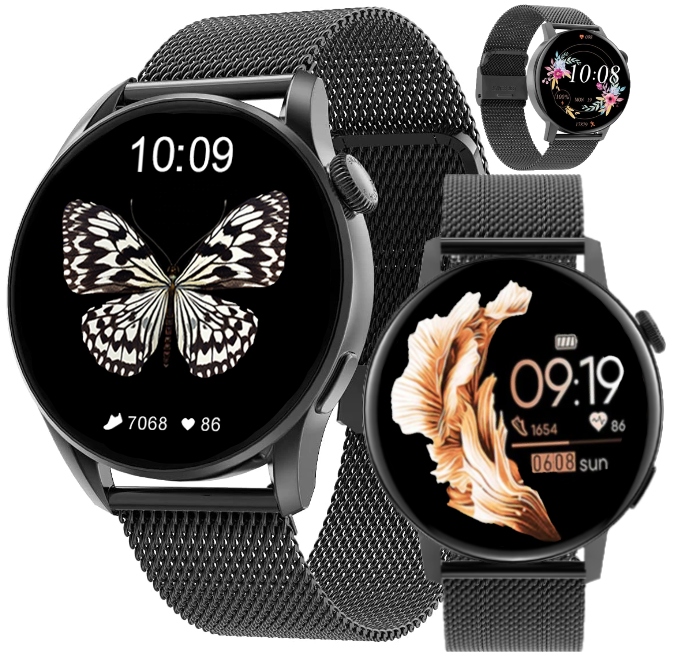 

Smartwatch Zegarek Damski Rozmowy Wiadomości J.pol