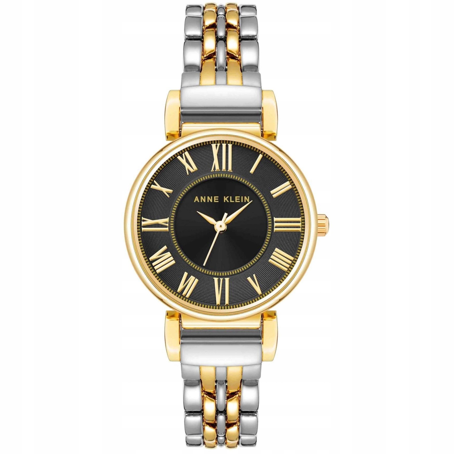 Dámské hodinky Anne Klein AK-2159BKTT stříbrné