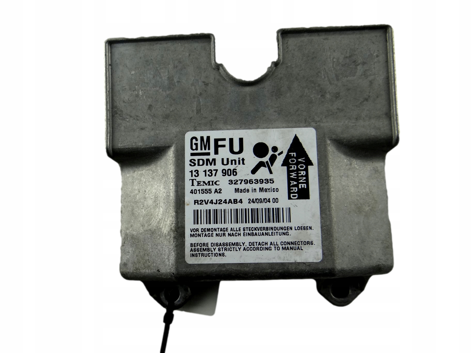 modulo SENSOR airbag OPEL ASTRA H 13 137 906