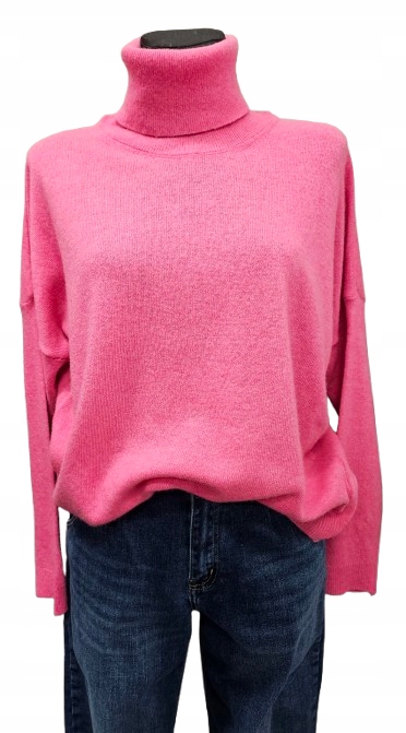 Klasický Volný Rolák S Kašmírem Cashmere Blend Italia 185 zł 125zł